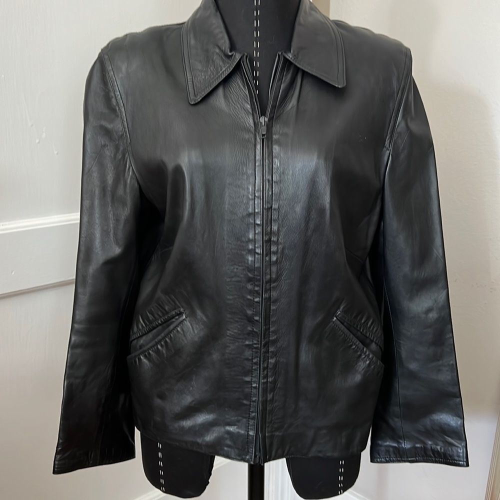Vera Pelle leather jacket 🖤